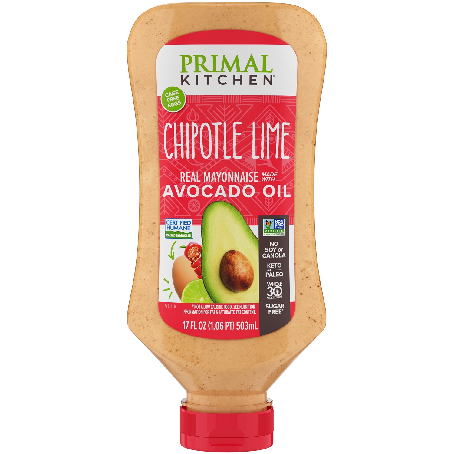 Primal Kitchen Chipotle Lime Mayo with Avocado Oil