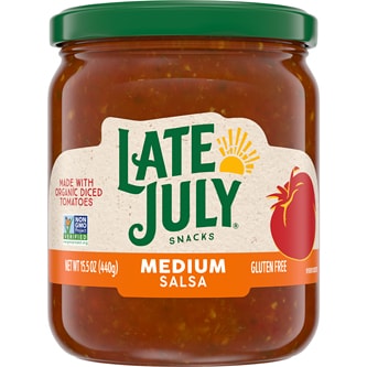 Late July Organic Thick and Chunky Salsa, Medium