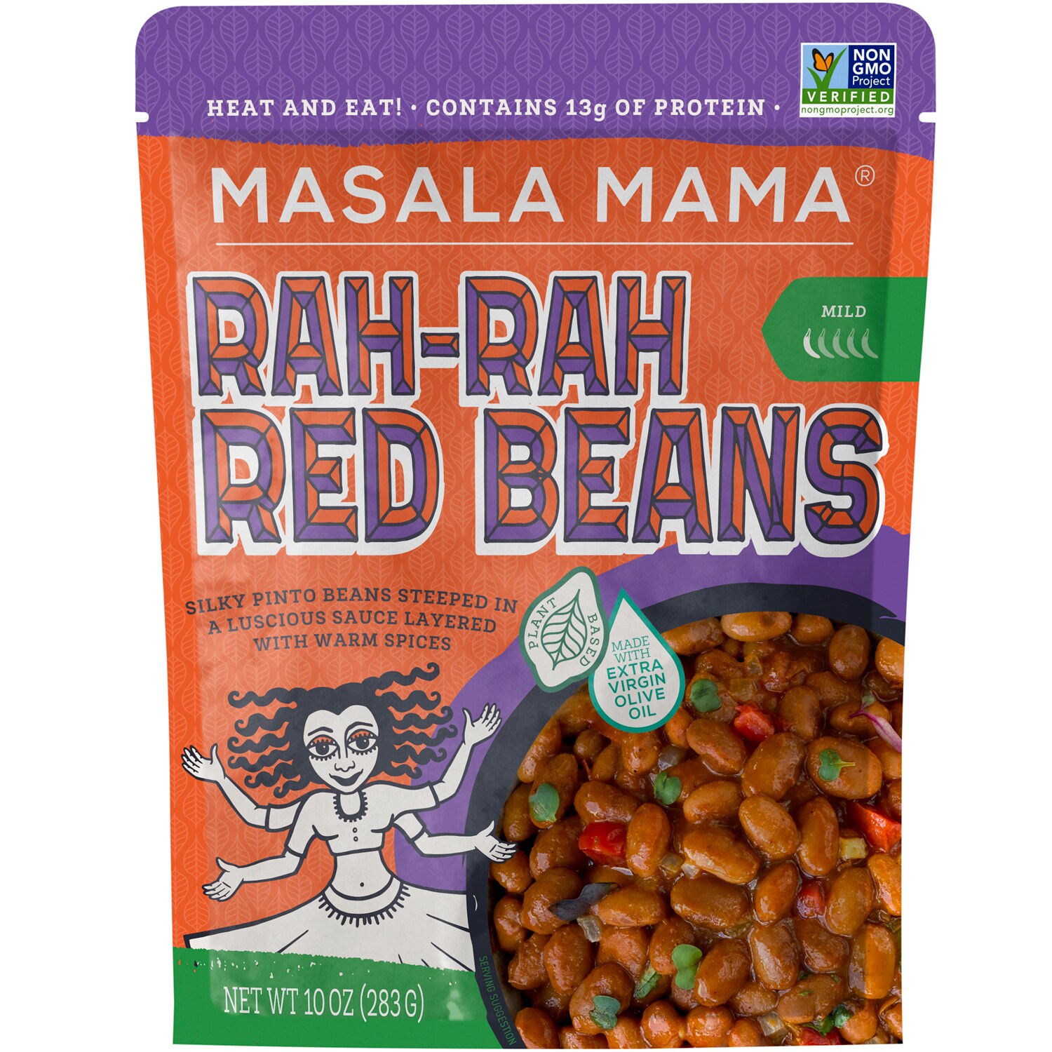 Masala Mama Rah-Rah Red Beans, Mild-Medium
