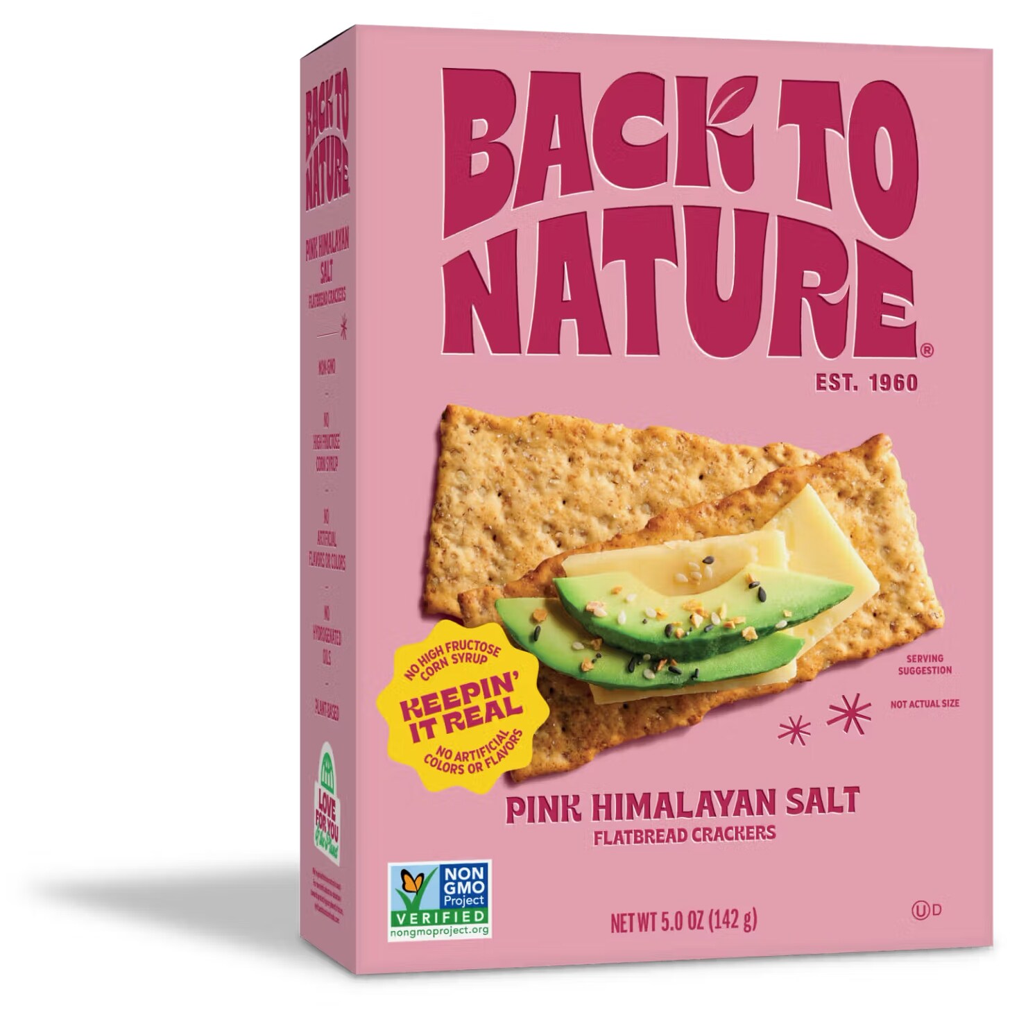Back to Nature Multigrain Flatbread, Pink Himalayan Salt