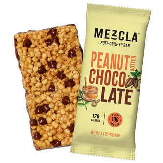 Mezcla Puff-Crispy Bar, Cocoa Peanut Butter
