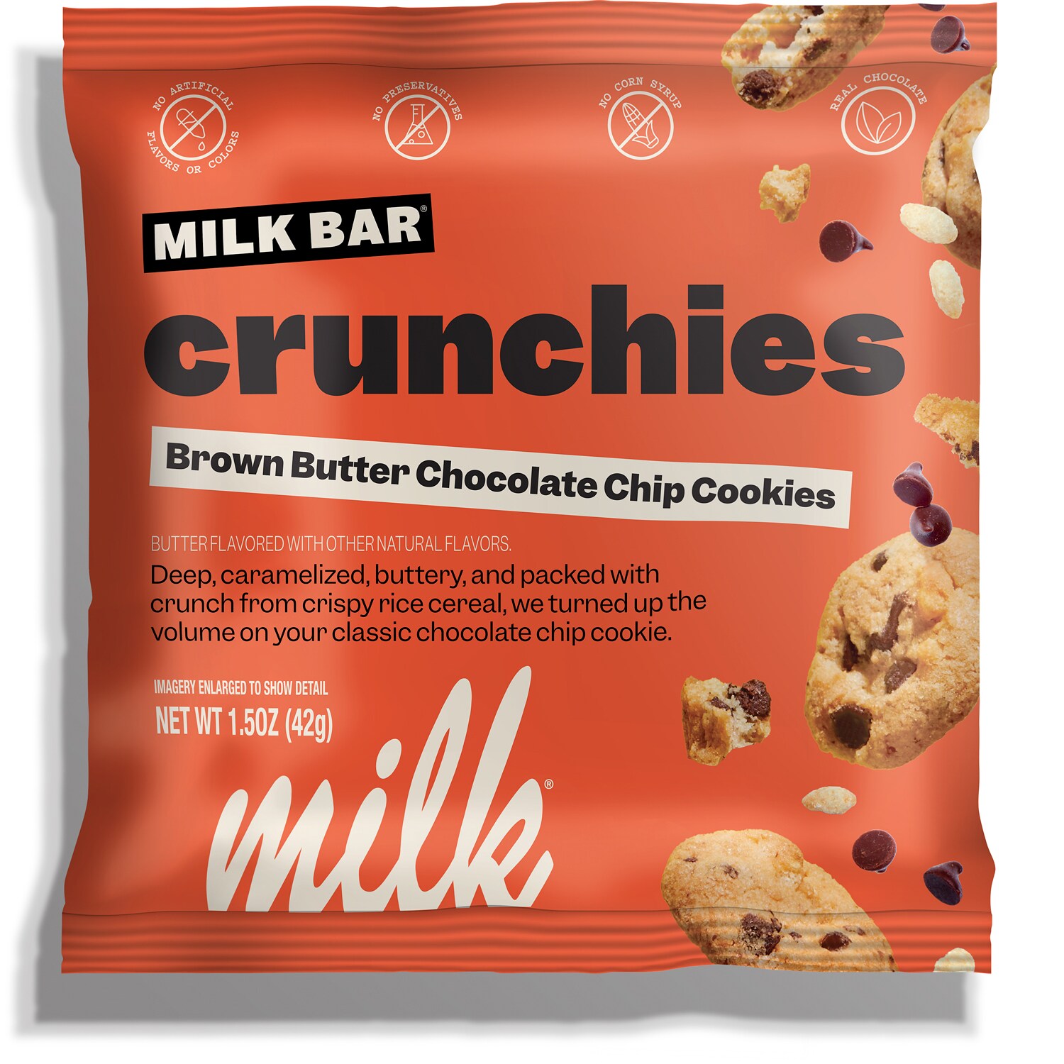 Milk Bar Crunchies Cookies, Brown Butter Chocolate Chip