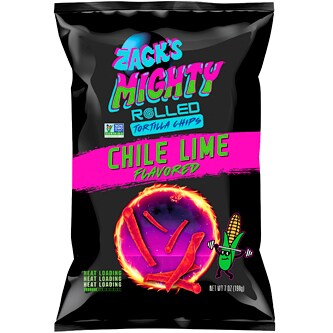 トニー Mr.サコートップハットファイヤー Amazon.com: Zack'S Mighty Fiery Nacho Rolled Tortilla Chips, 7 Oz
