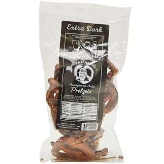 Uncle Jerry's Handmade Pretzels, Extra Dark Regular Salt