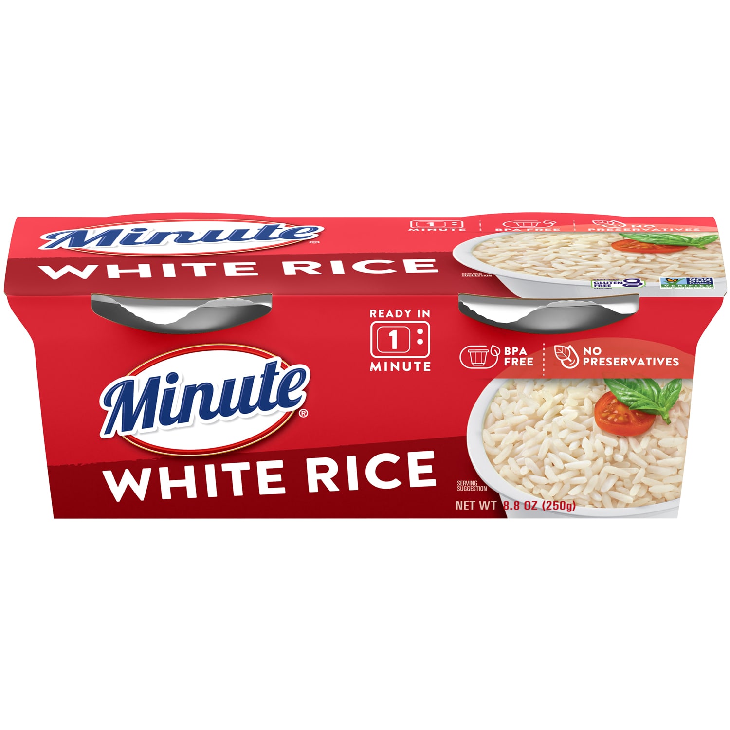 Minute White Rice Cups