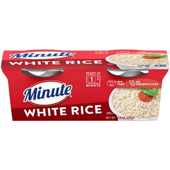 Minute White Rice Cups