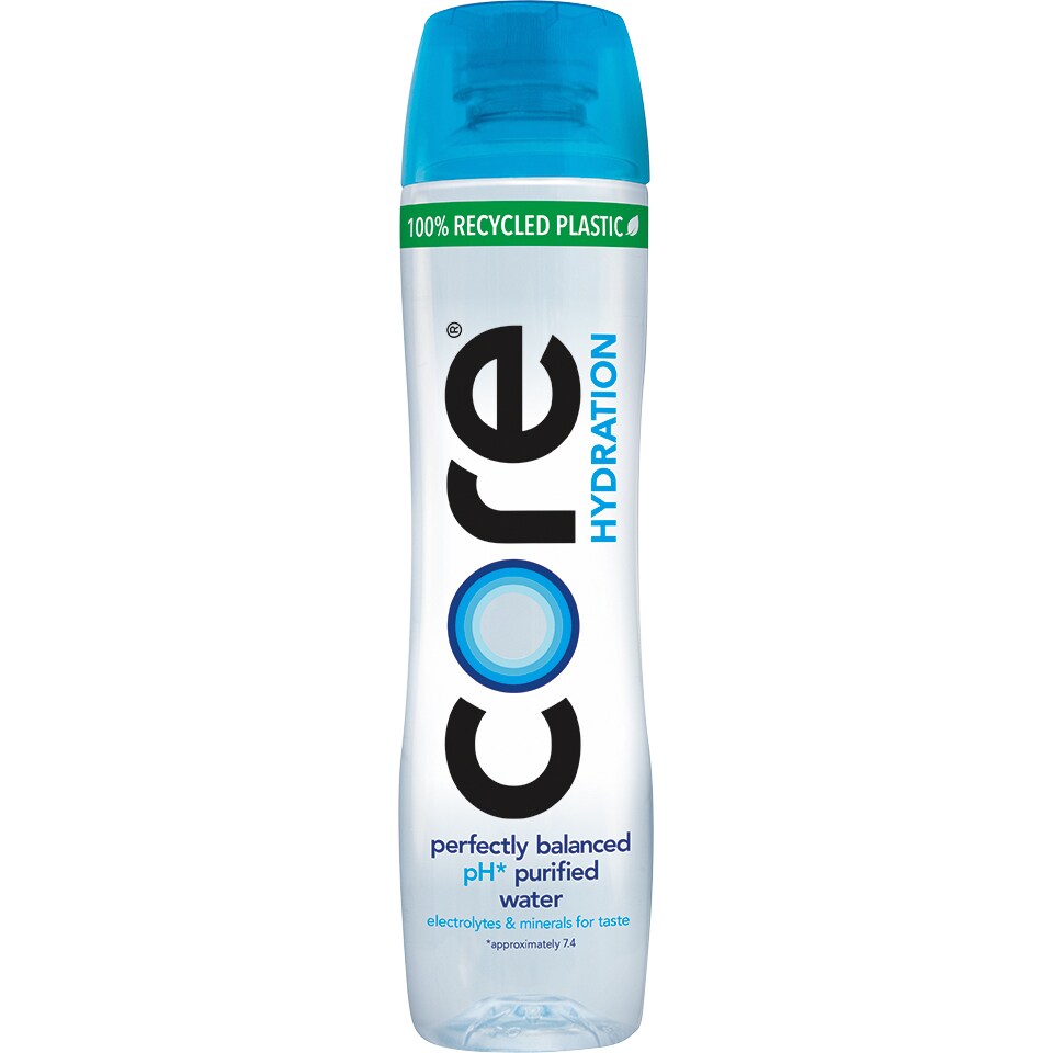 Core Hydration Perfect pH Purified Water, Plastic Bottle