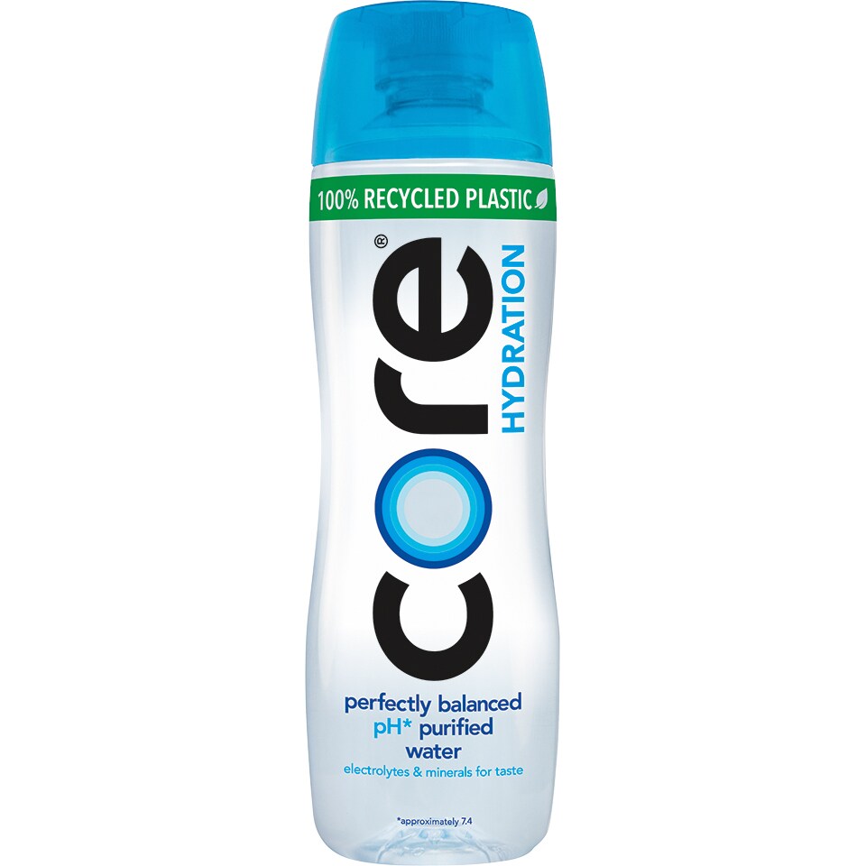 Core Hydration Perfect pH Purified Water, Plastic Bottle