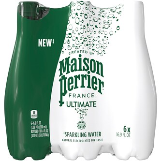 Maison Perrier Sparkling Water, Plastic Bottles