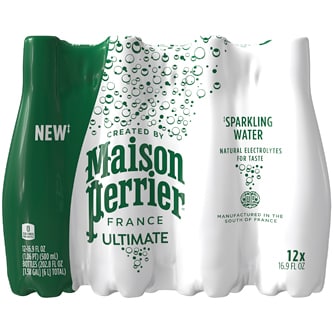 Maison Perrier Sparkling Water, Plastic Bottles