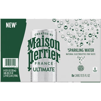 Maison Perrier Sparkling Water, Cans