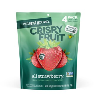 Crispy Green Freeze-Dried Strawberry