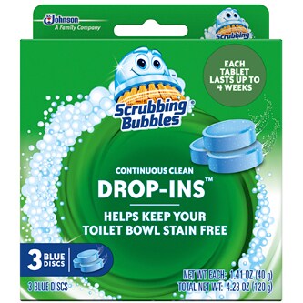 Scrubbing Bubbles Drop-Ins Toilet Cleaning Tablets