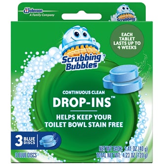 Scrubbing Bubbles Drop-Ins Toilet Cleaning Tablets