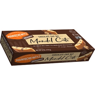 Manischewitz Mandel Cuts, Chocolate Chip Nut