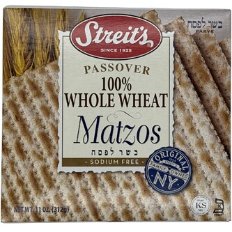 Streit's Passover 100% Whole Wheat Matzos