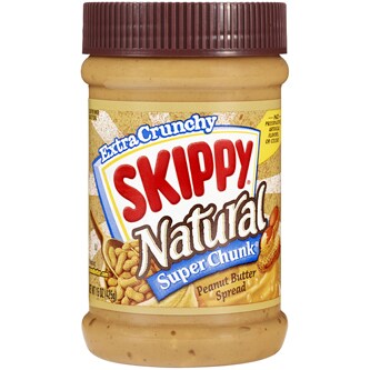 Skippy Natural Super Chunk Peanut Butter