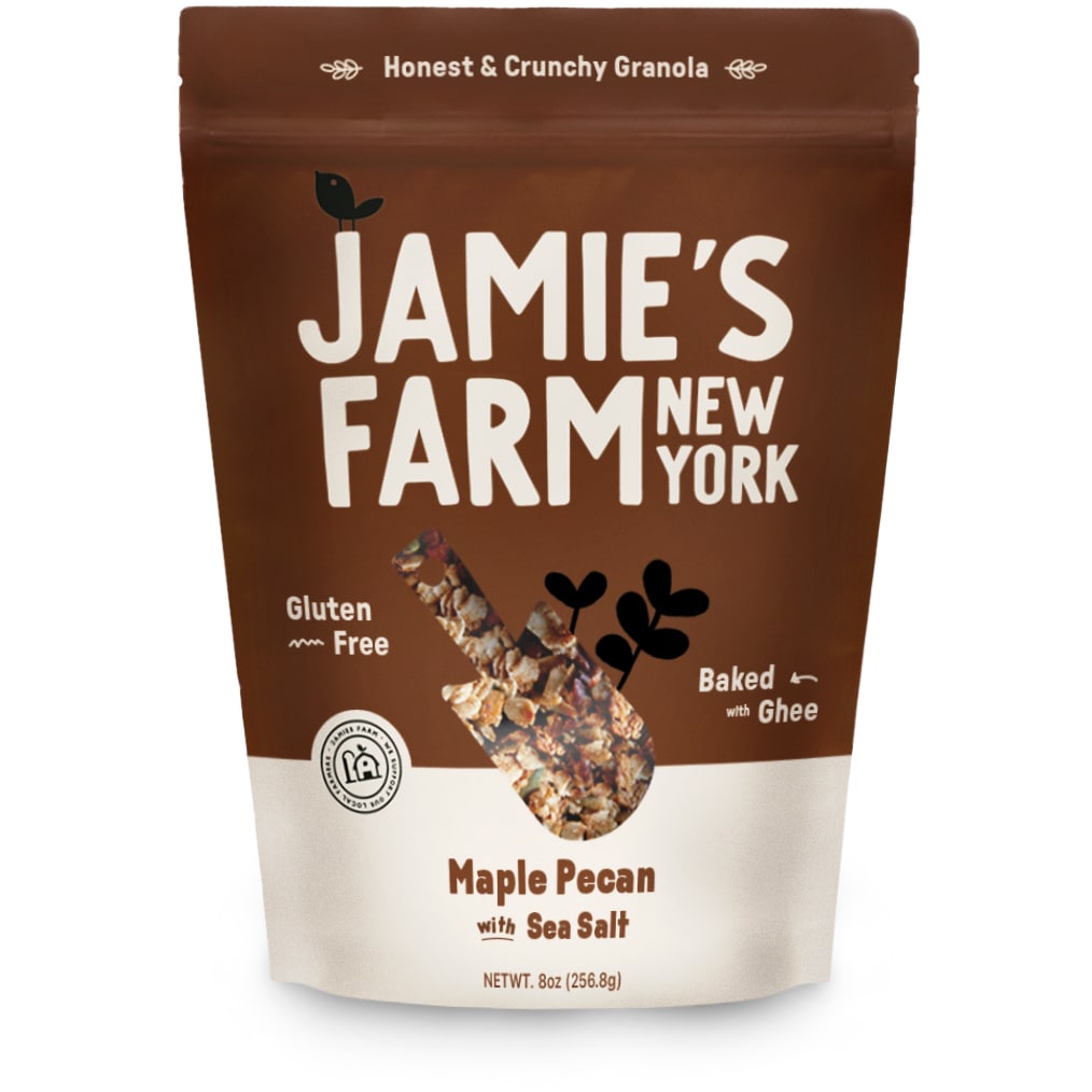 Jamie's Farm Gluten Free Granola, Maple Pecan with Sea Salt