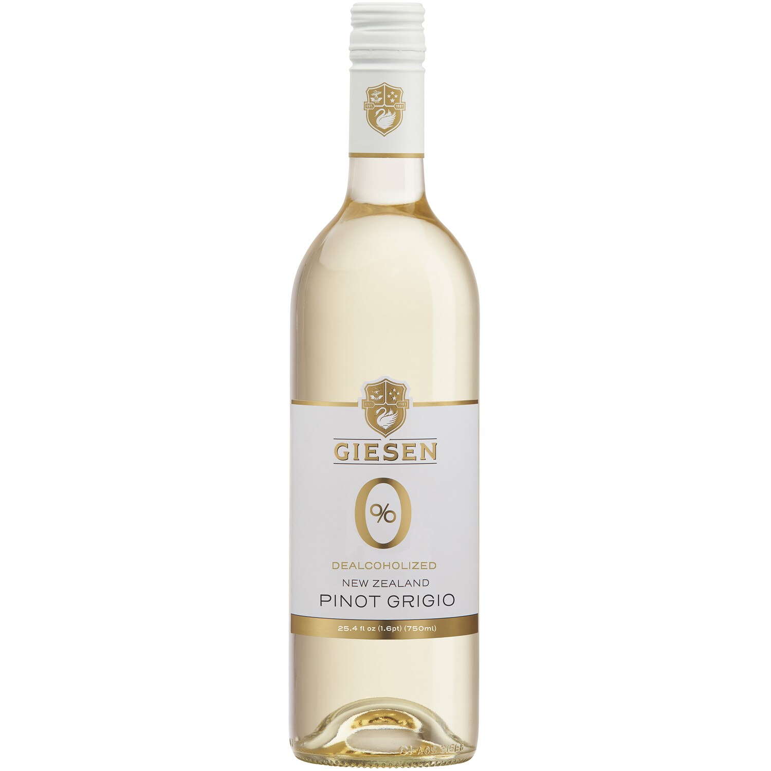 Giesen Non-Alcoholic Pinot Grigio, Glass Bottle