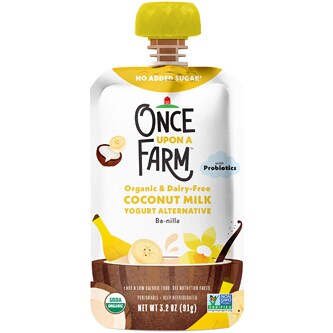 Once Upon a Farm Organic Coconut Yogurt Alternative, Ba-nilla