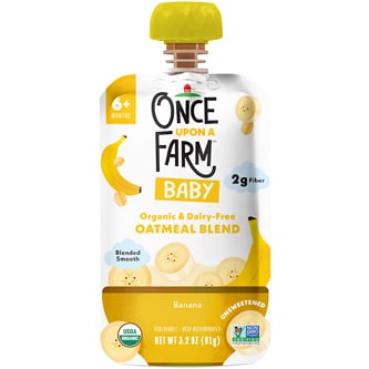 Once Upon a Farm Organic Baby Oatmeal Blend, Banana