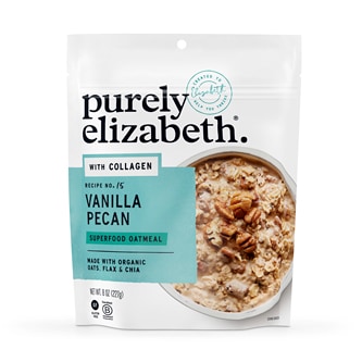 Purely Elizabeth Superfood Oatmeal with Collagen, Vanilla Pecan