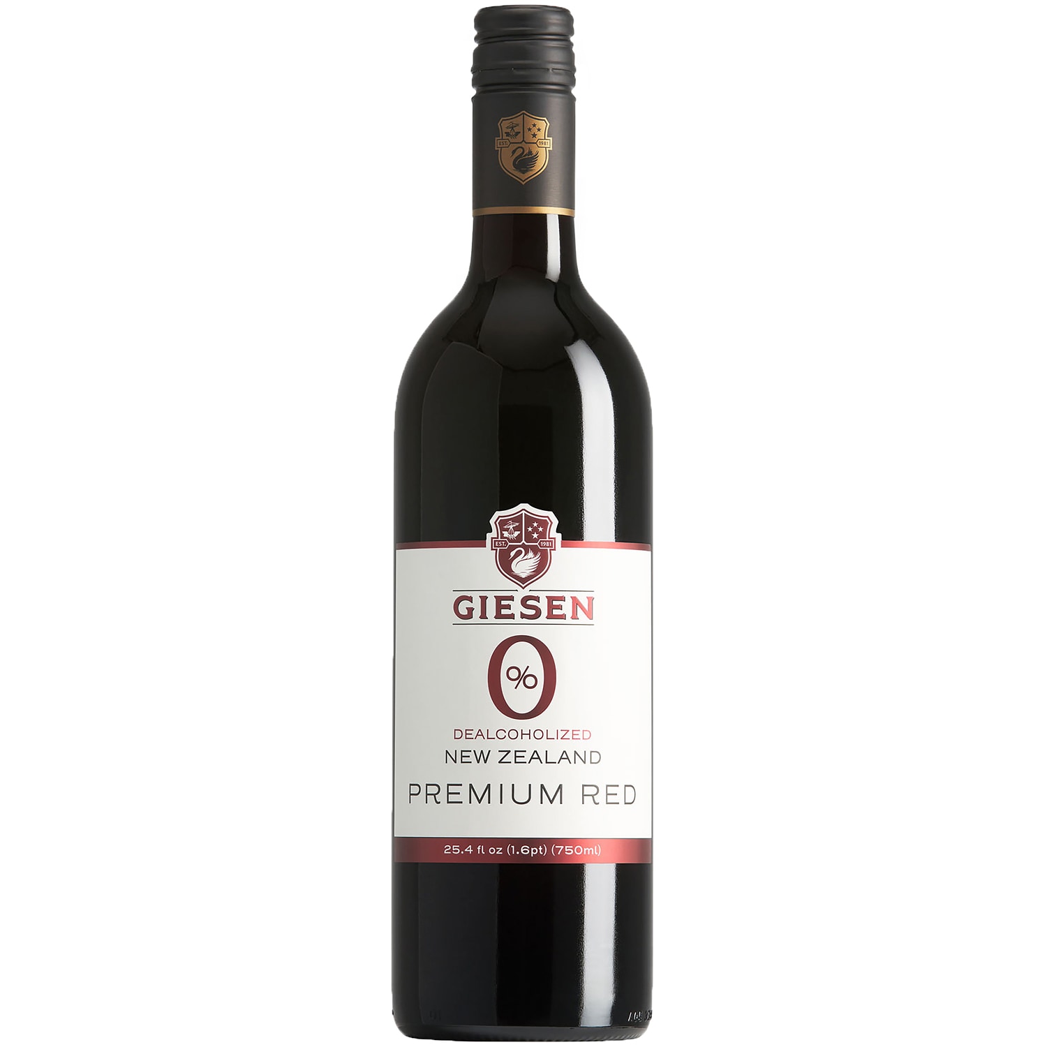 Giesen Non-Alcoholic Low Calorie Red Blend, Glass Bottle