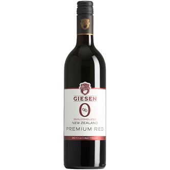 Giesen Non-Alcoholic Low Calorie Red Blend, Glass Bottle