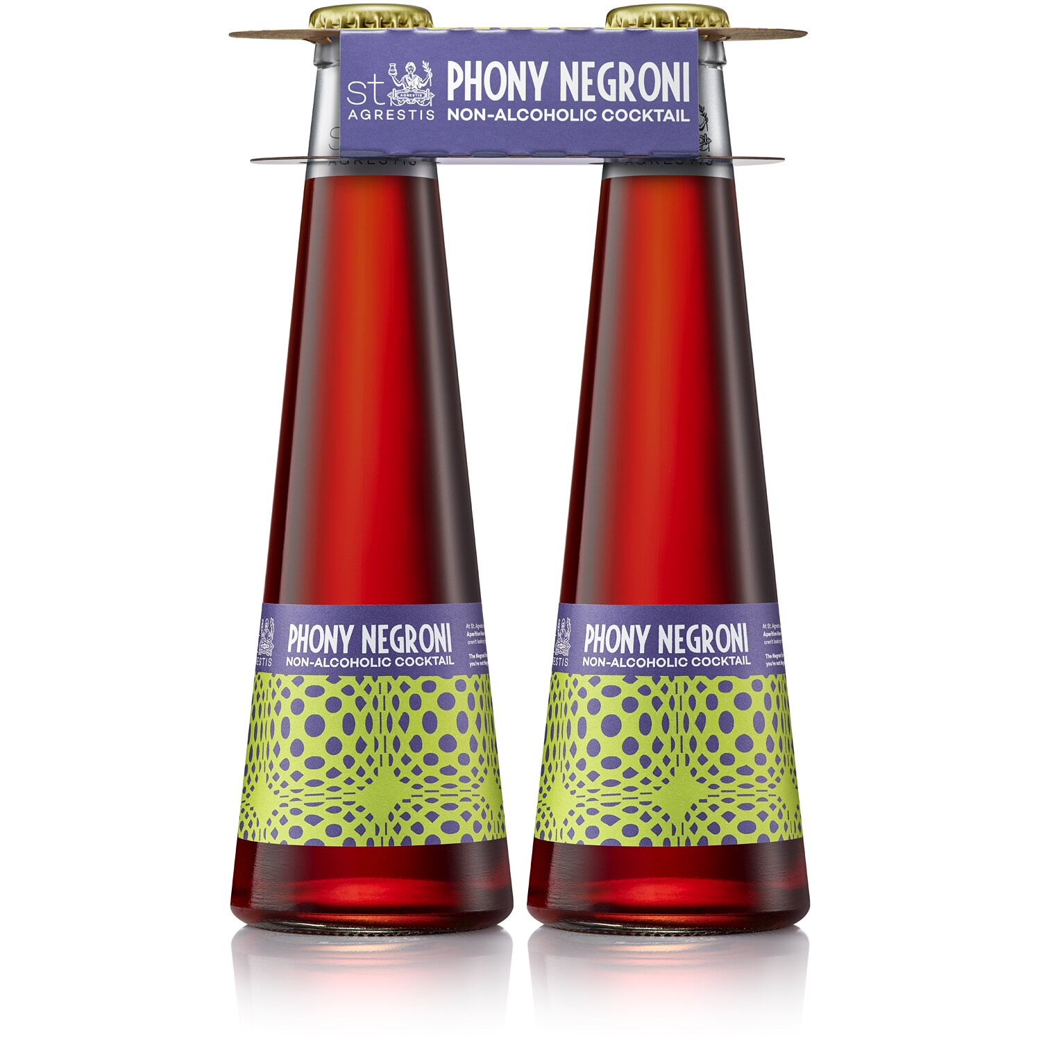 St. Agrestis Non-Alcoholic Phony Negroni, Glass Bottles