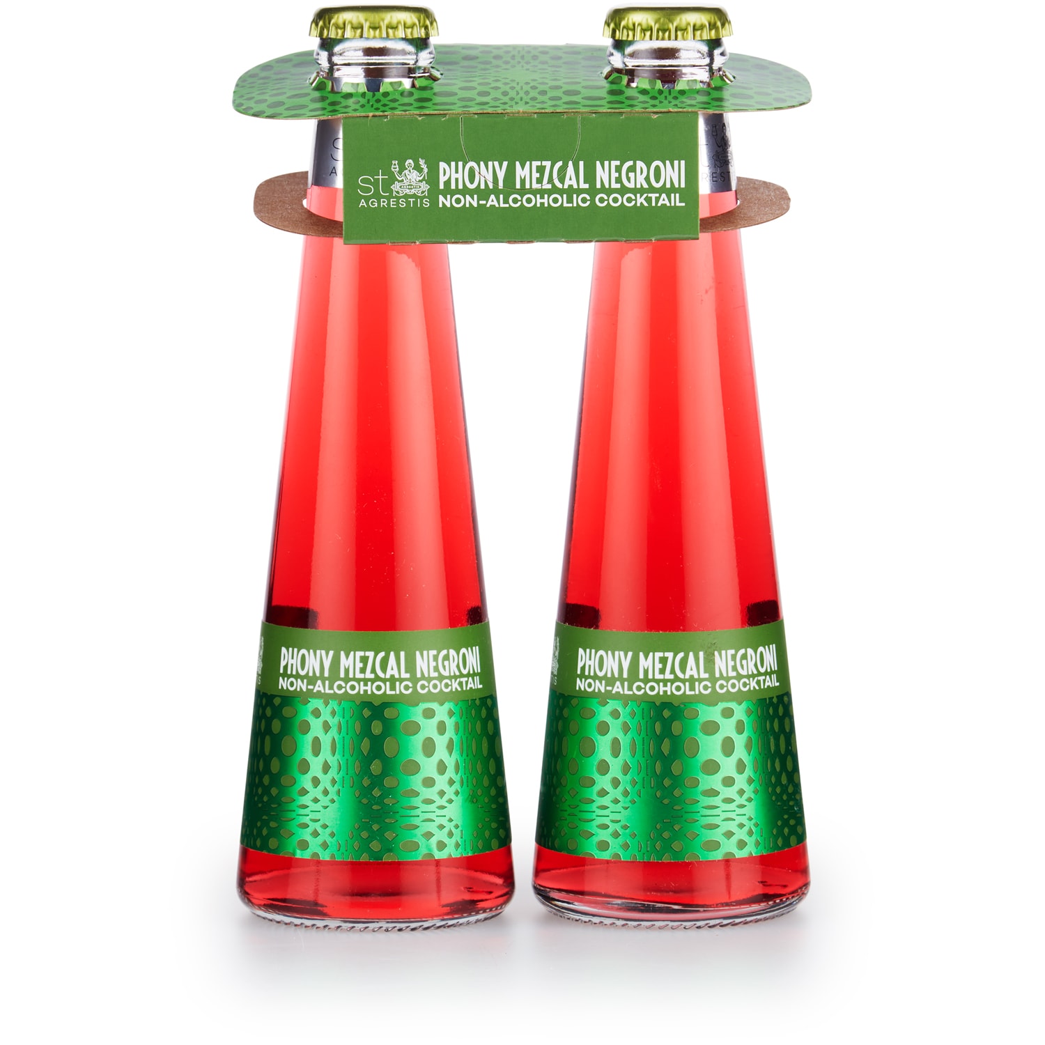 St. Agrestis Non-Alcoholic Phony Mezcal Negroni, Glass Bottles