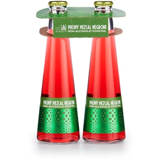 St. Agrestis Non-Alcoholic Phony Mezcal Negroni, Glass Bottles