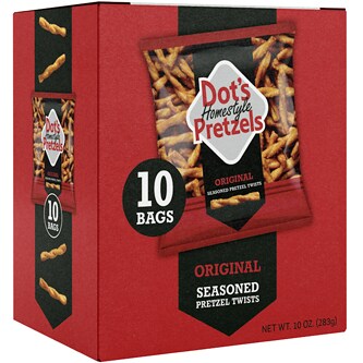 Dot's Homestyle Pretzels Seasoned Pretzel Twists Multi-Pack, Original