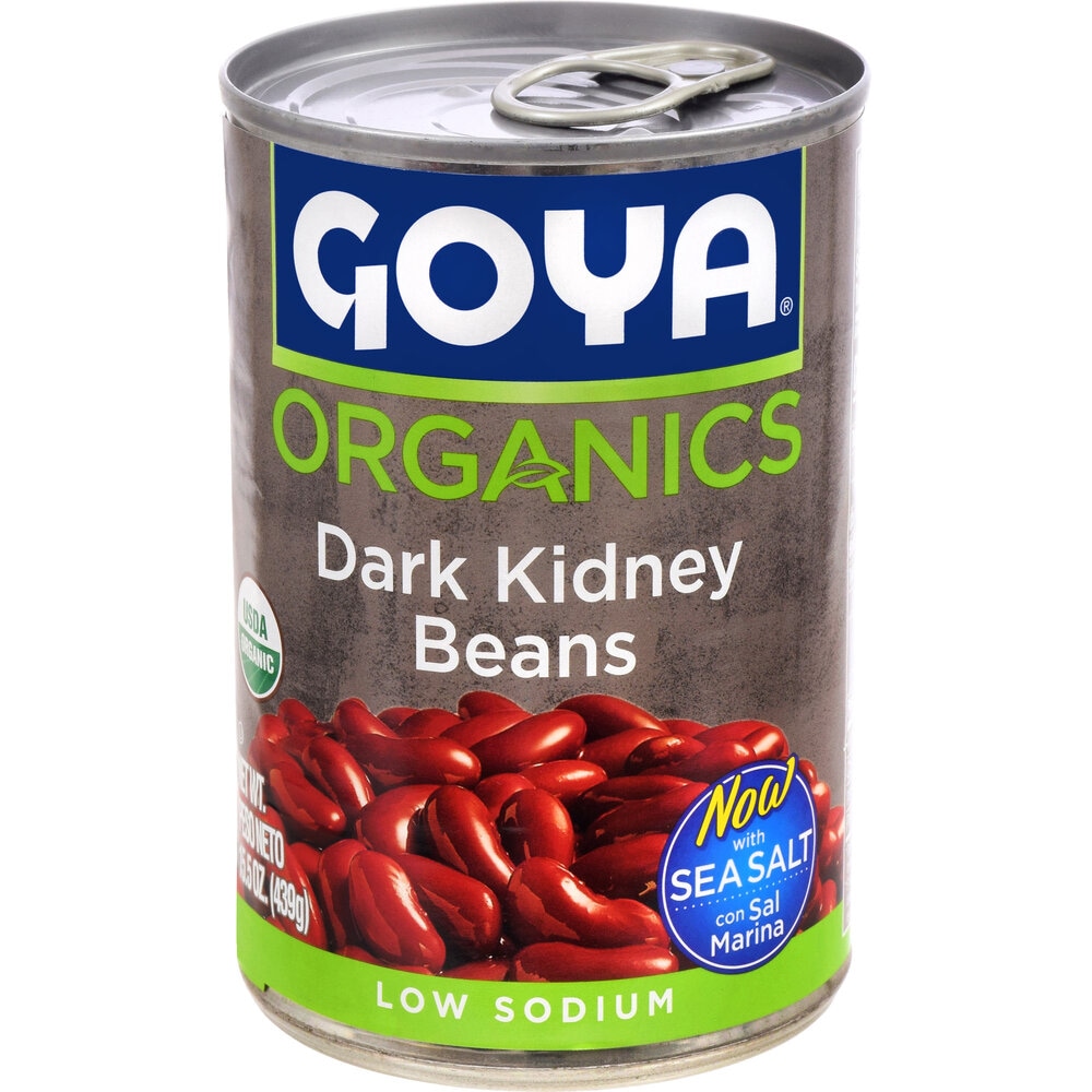 Goya Organic Dark Red Kidney Beans