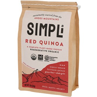 SIMPLi Regenerative Organic Red Quinoa