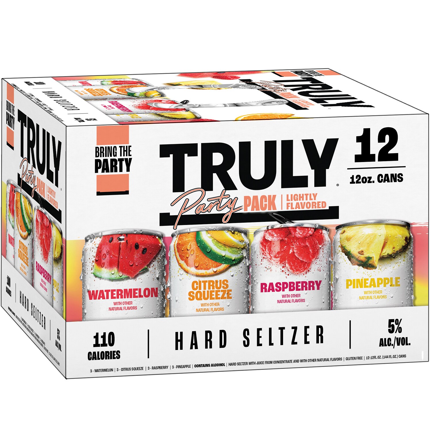 Truly Hard Seltzer Party Pack, Cans