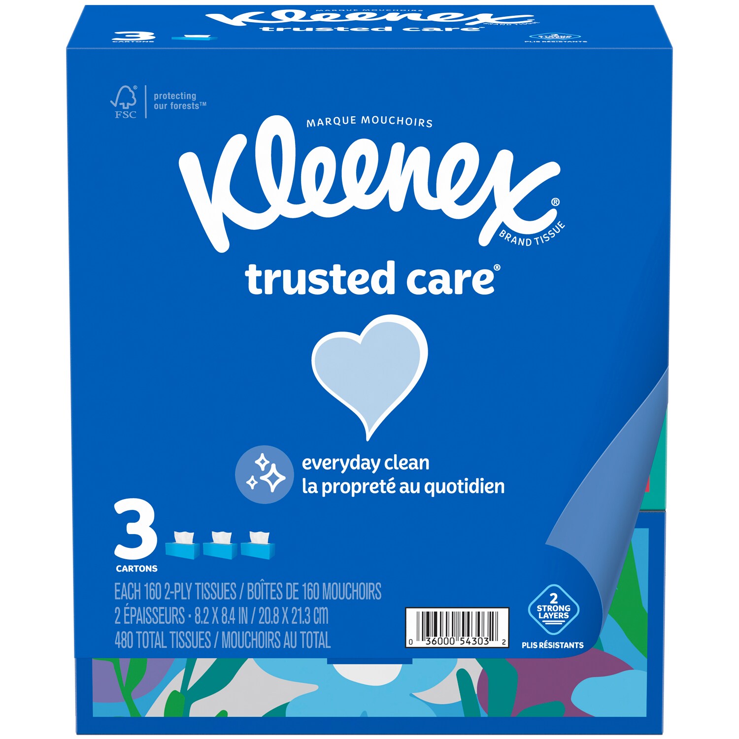 Kleenex Trusted Care Facial Tissues