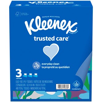Kleenex Trusted Care Facial Tissues