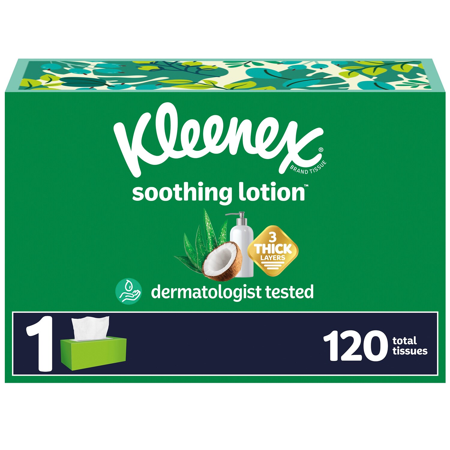 Kleenex Soothing Lotion Facial Tissues