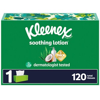 Kleenex Soothing Lotion Facial Tissues