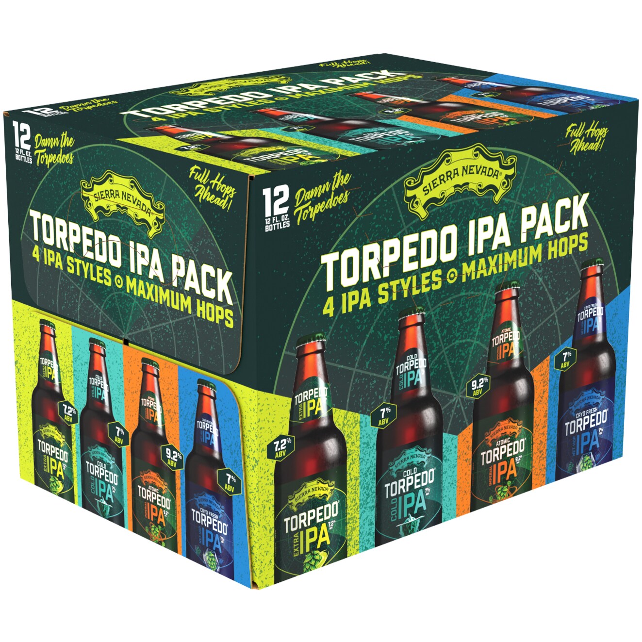 Sierra Neavda Torpedo IPA Variety Pack, Glass Bottles