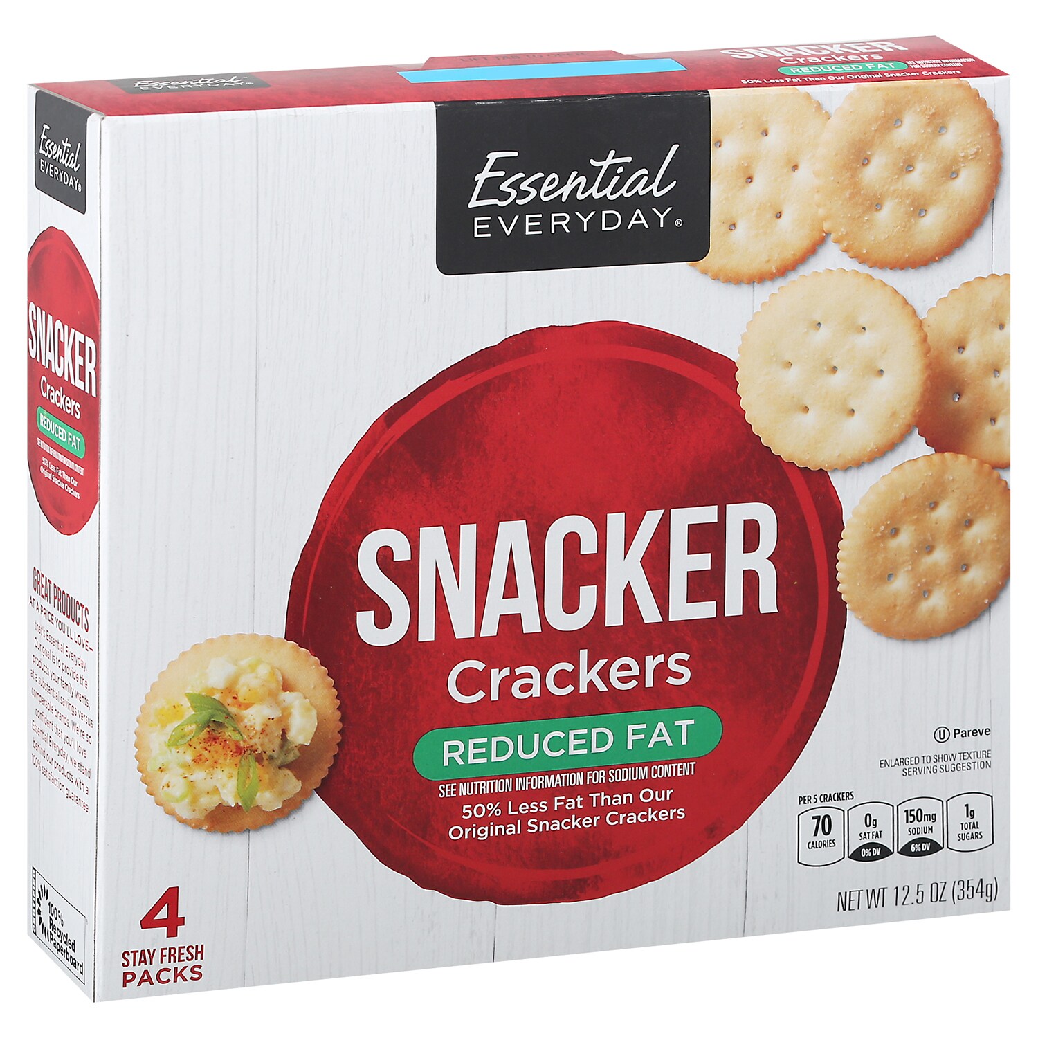 Essential Everyday Reduced Fat Snack Crackers