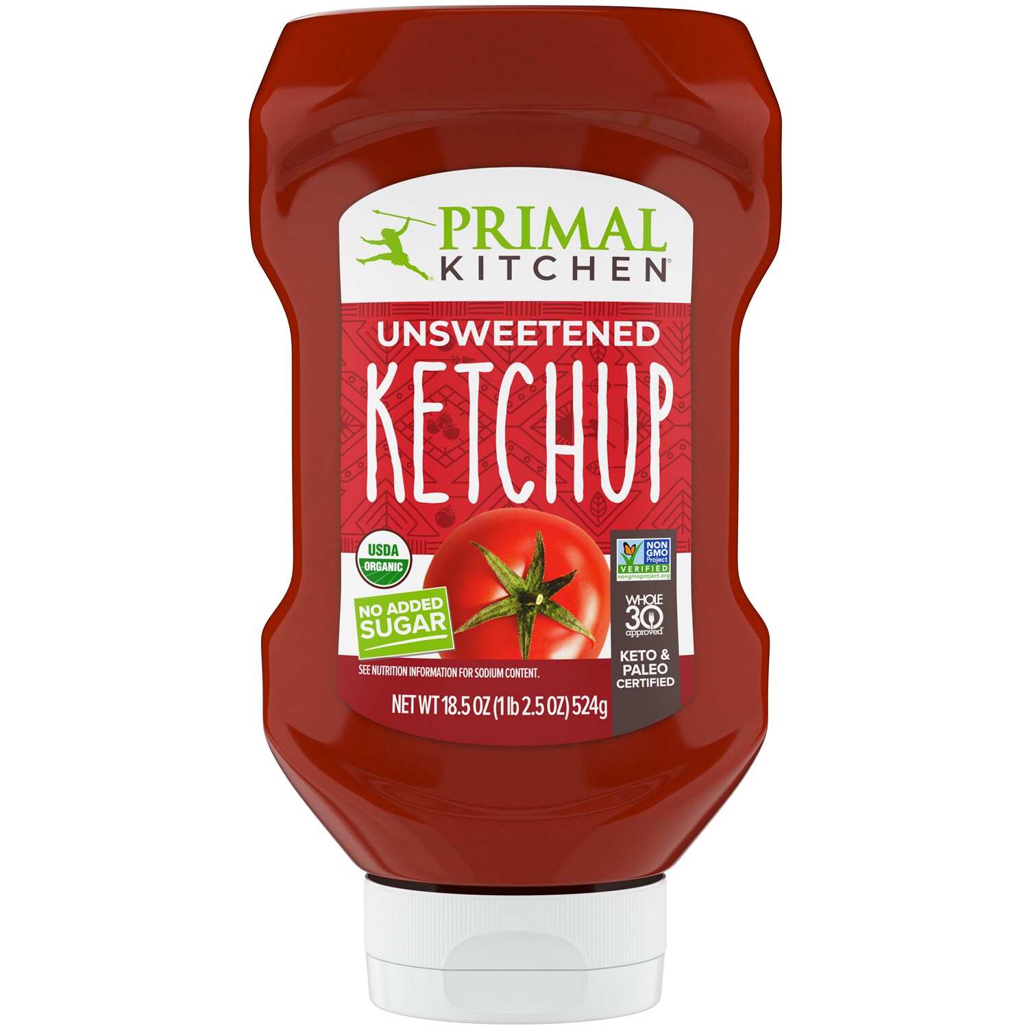 Primal Kitchen Organic Ketchup, Unsweetened 