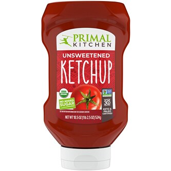 Primal Kitchen Organic Ketchup, Unsweetened 