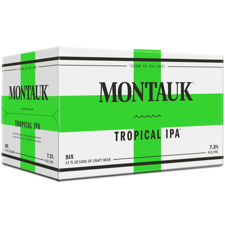 Montauk Tropical IPA, Cans