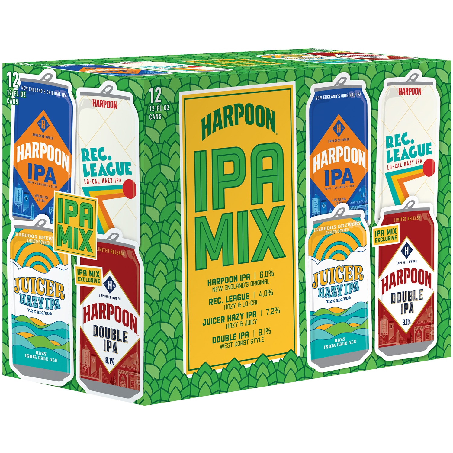 Harpoon IPA Variety, Cans