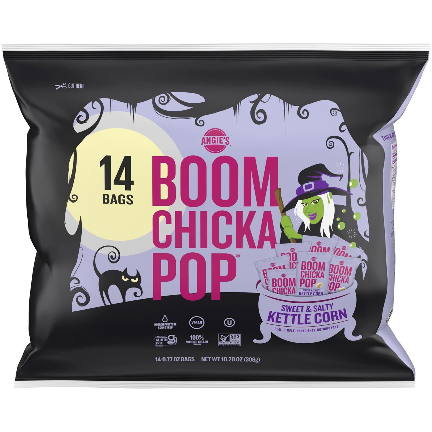Angie's BOOMCHICKAPOP Halloween Multi-Pack, Sweet & Salty Kettle Corn
