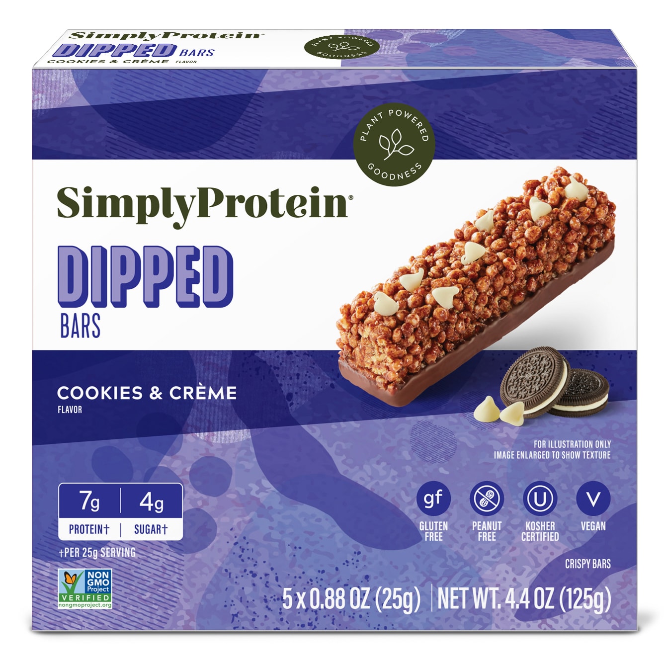 SimplyProtein Dipped Bar, Cookies & Crème