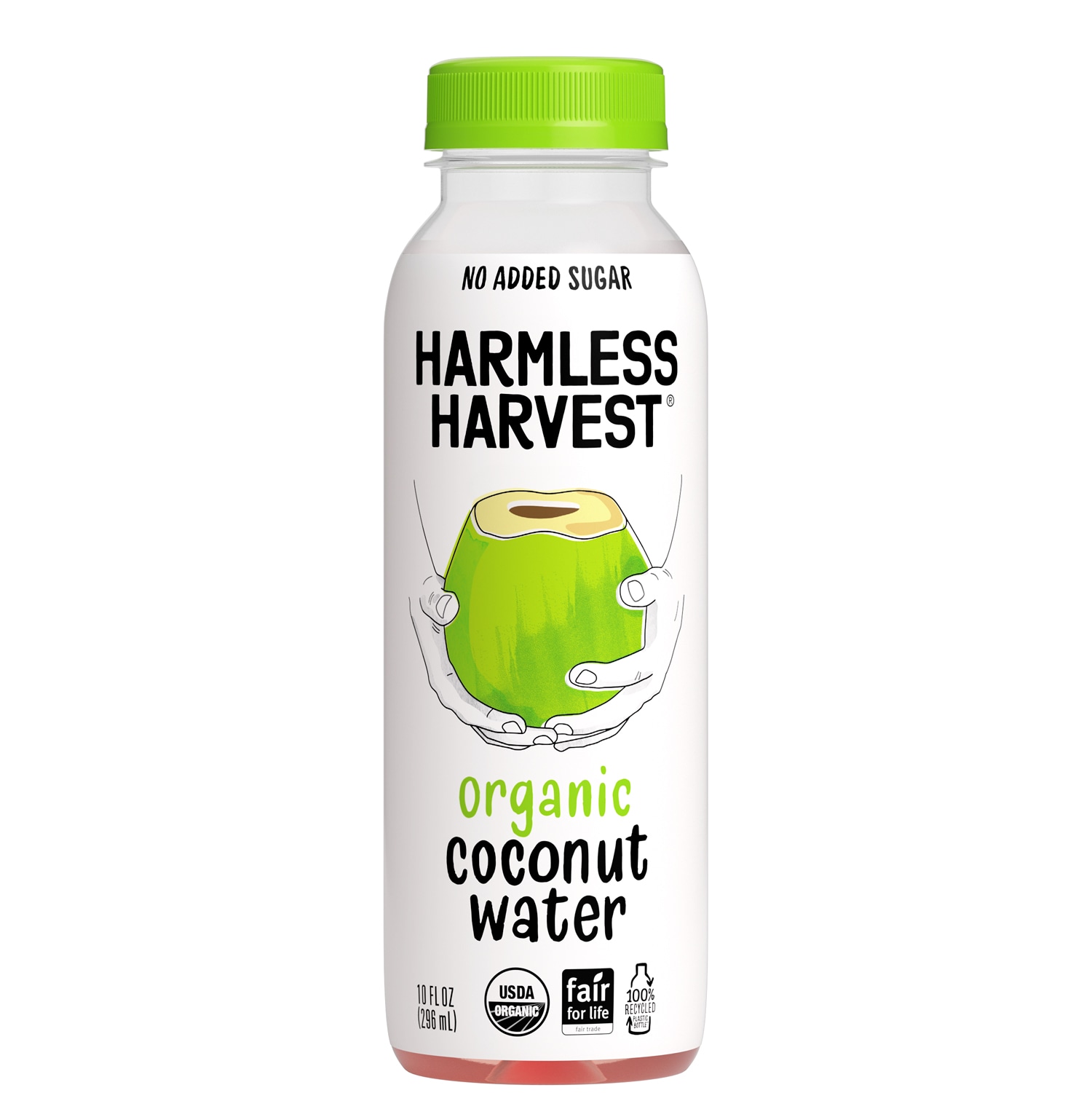 Harmless Harvest Organic Coconut Water, Plastic Bottle