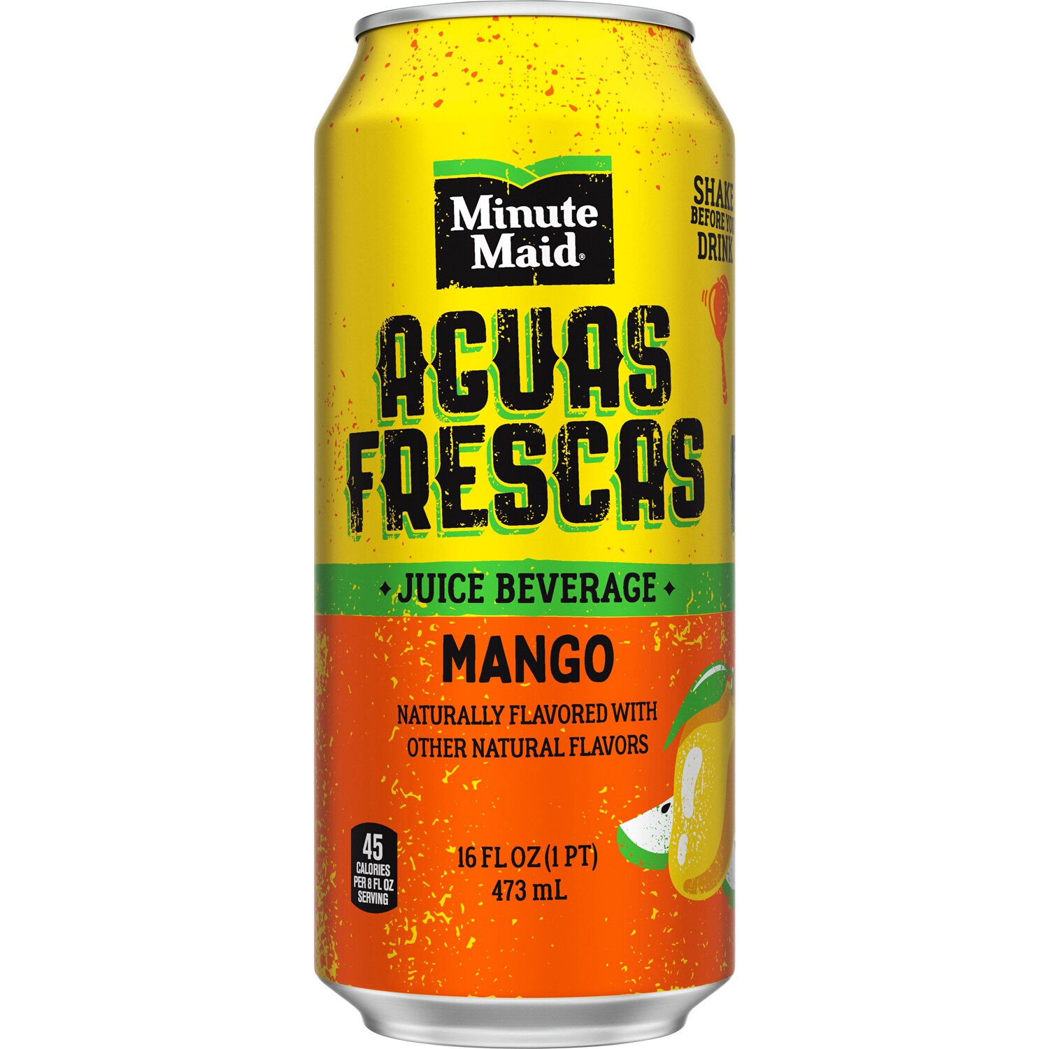 Aguas Frescas Juice Beverage, Mango, Can