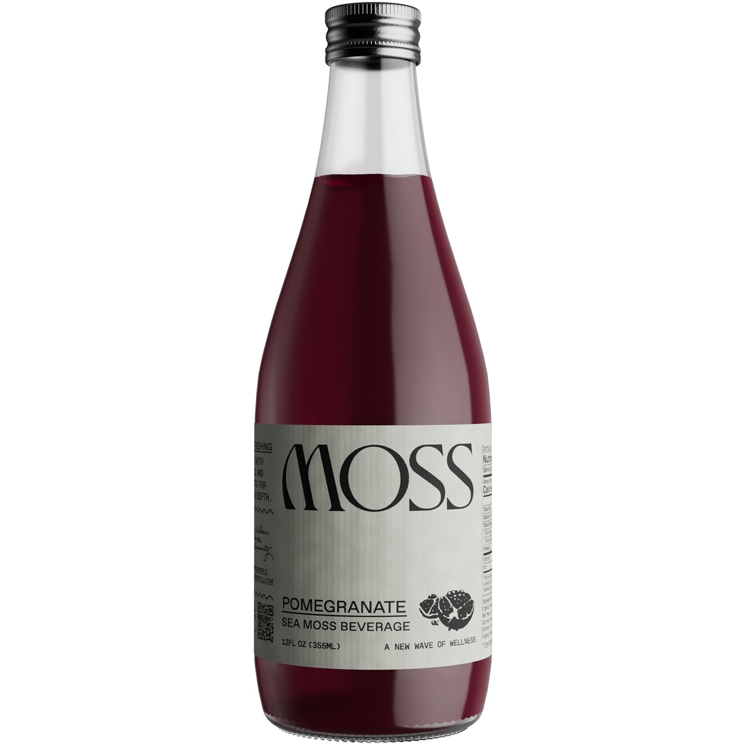 Moss Sea Moss Beverage, Pomegranate